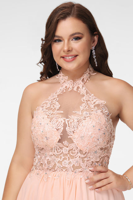 Robe Chic Élégance Pêche - gallery 8