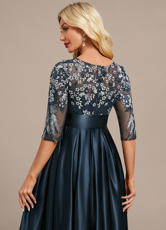 Robe Chic Élégante Satinée - gallery 6