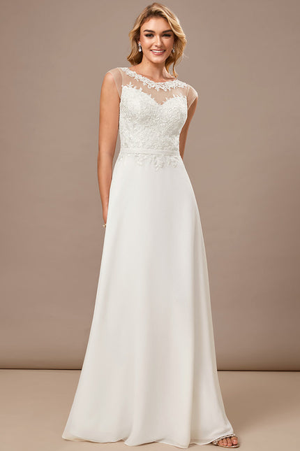 Robe Chic Col Bateau Dentelle - gallery 2