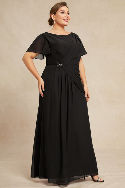 Robe Chic Chic Élégance Noir - gallery 8
