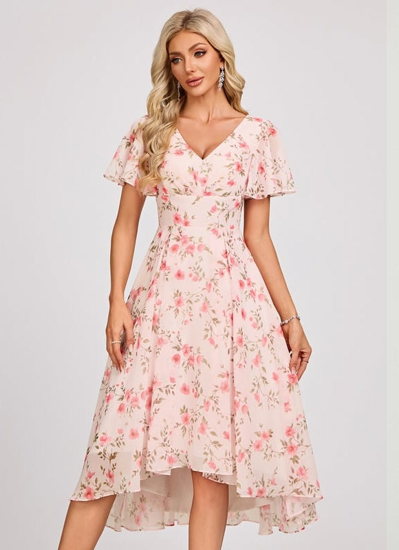 Robe Chic Fluide Bleu Nuit - gallery 3