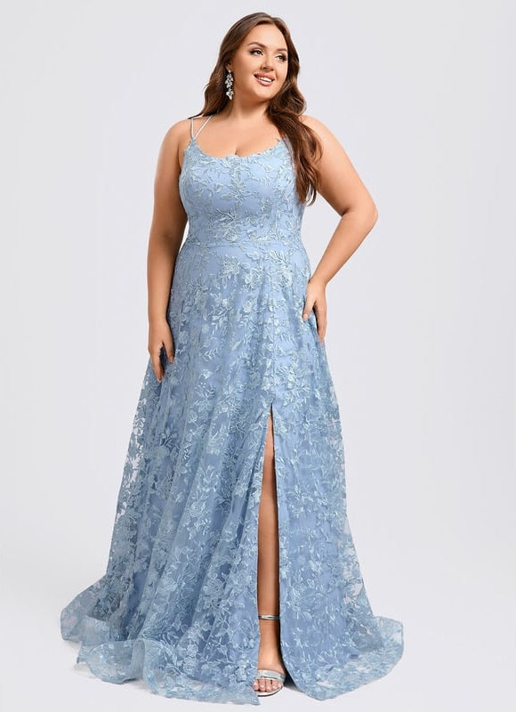Robe Chic Fleurie Céleste - gallery 7
