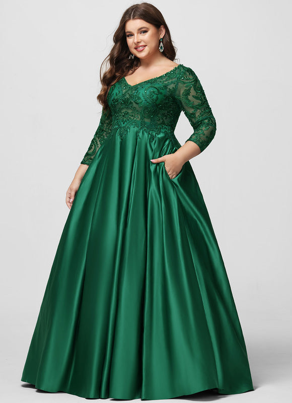 Robe Chic Éclat Vert Éternel - gallery 5