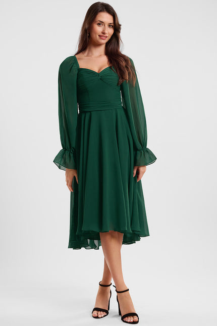Robe Chic Fluide À Nouer - gallery 3