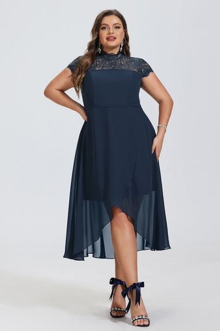 Robe Chic Fluide Bleu - gallery 7