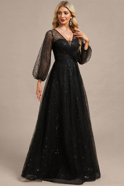 Robe Chic Soirée Pailletée - gallery 5