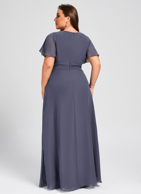 Robe Chic Mousseline Nuit - gallery 8