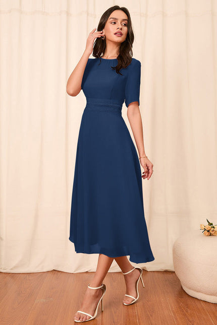 Robe Chic Noire Aérée - gallery 1