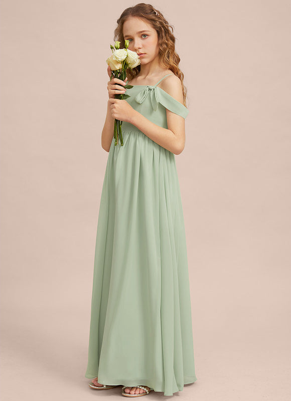Robe Chic Chiffon Menthe - gallery 5