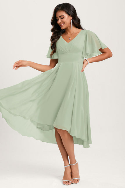 Robe Chic Fluide Bleu Nuit - gallery 2