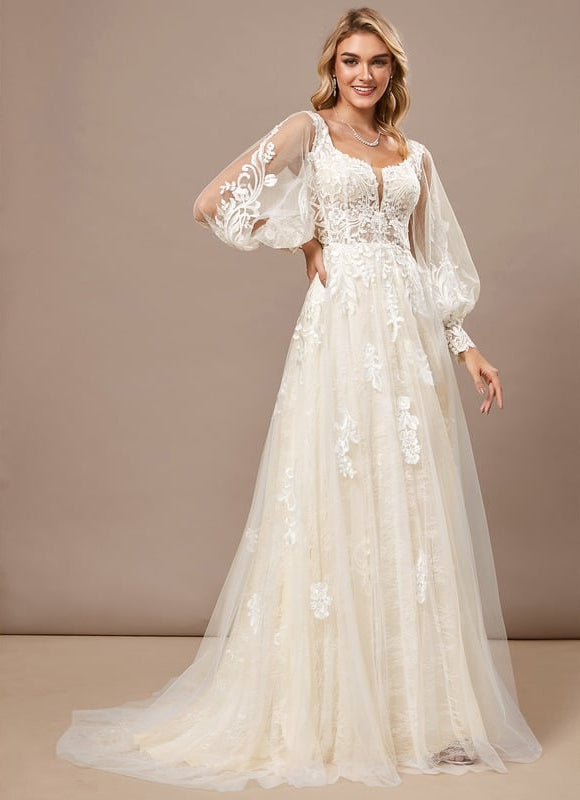 Robe Chic Éthérée Brodée - gallery 5