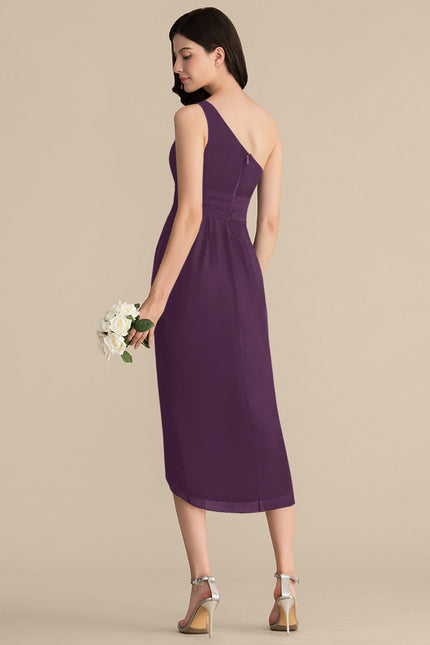 Robe Chic Violet Élégance Moderne - gallery 4