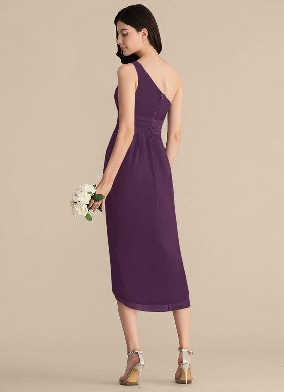 Robe Chic Violet Élégance Moderne - gallery 4