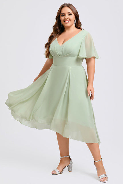 Robe Chic Fluide Bleu Nuit - gallery 5