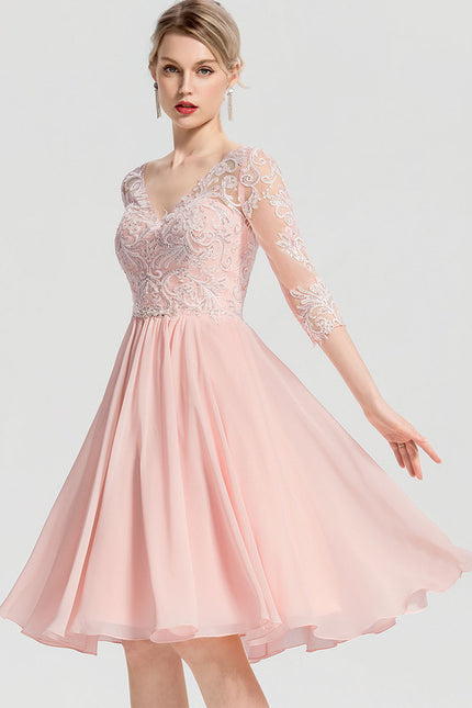 Robe Chic Rose Enchantée - gallery 2