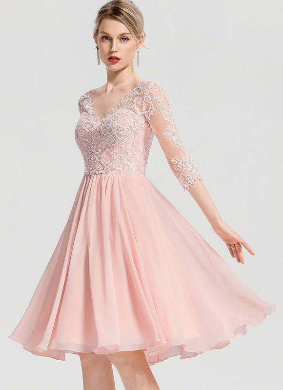 Robe Chic Rose Enchantée - gallery 2