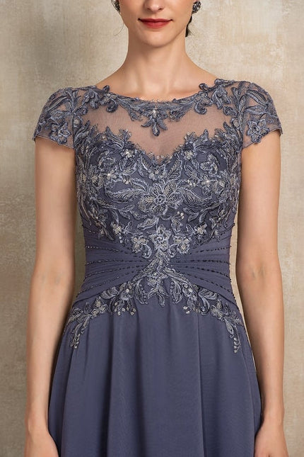 Robe Chic Grise Élégante - gallery 5