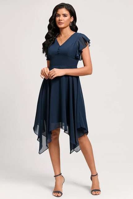 Robe De Cocktail Rouge Pour Mariage Chic