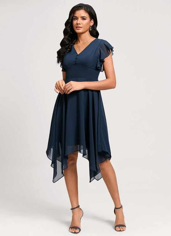 Robe De Cocktail Rouge Pour Mariage Chic