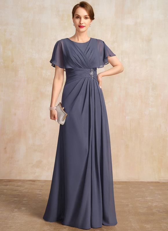 Robe Chic Mousseline Nuit - gallery 1
