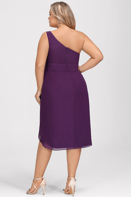 Robe Chic Violet Élégance Moderne - gallery 6