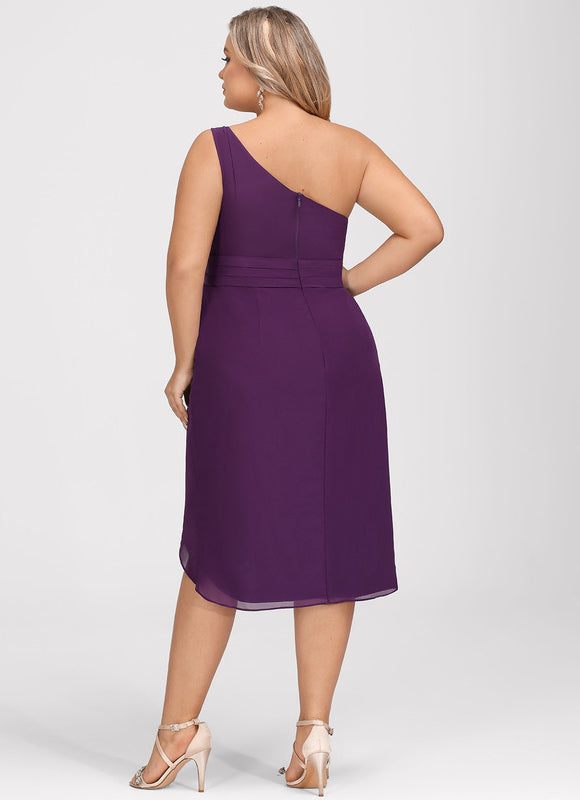 Robe Chic Violet Élégance Moderne - gallery 6