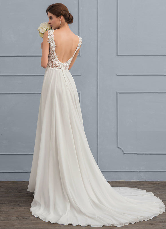 Robe Chic Vaporeuse Blanche - gallery 4