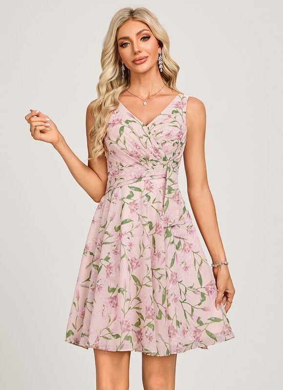 Robe Chic Vaporeuse Marine - gallery 1