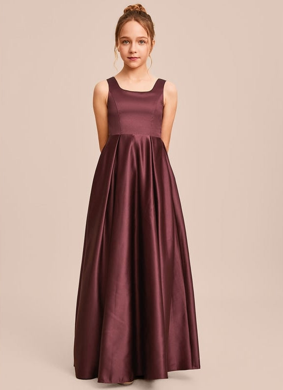 Robe Chic Bleu Satiné