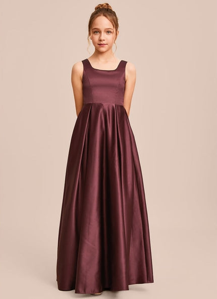 Robe Chic Bleu Satiné