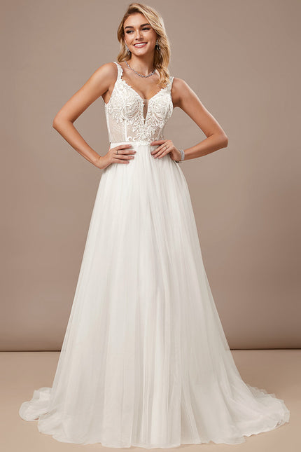 Robe Chic De Mariée Aérienne