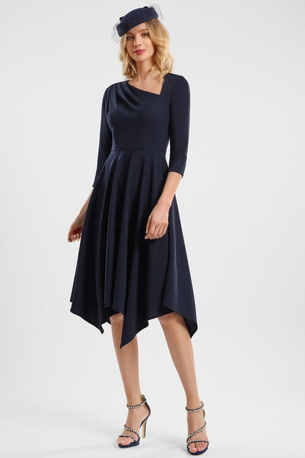 Robe Chic Élégante Asymétrique