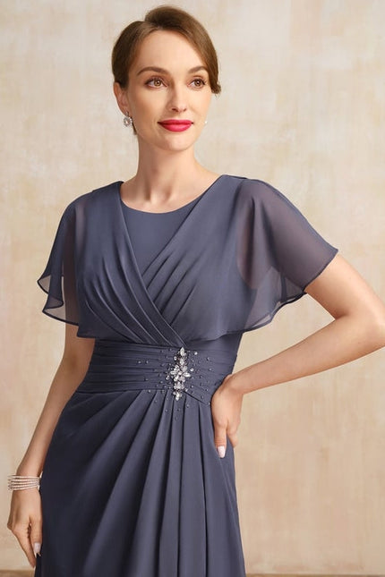 Robe Chic Mousseline Nuit - gallery 2