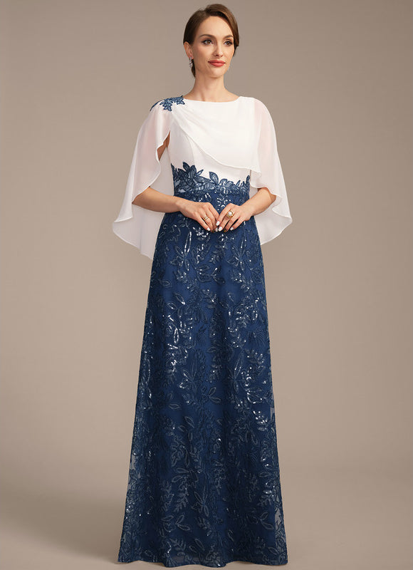 Robe Chic Bleu Marine Et Blanc - gallery 4