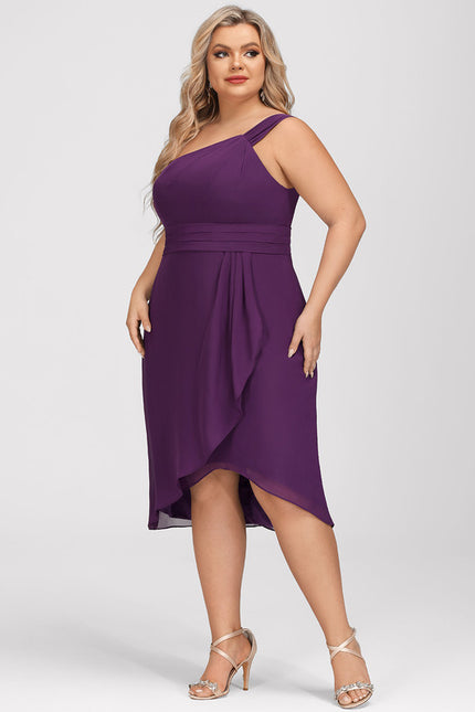 Robe Chic Violet Élégance Moderne - gallery 8