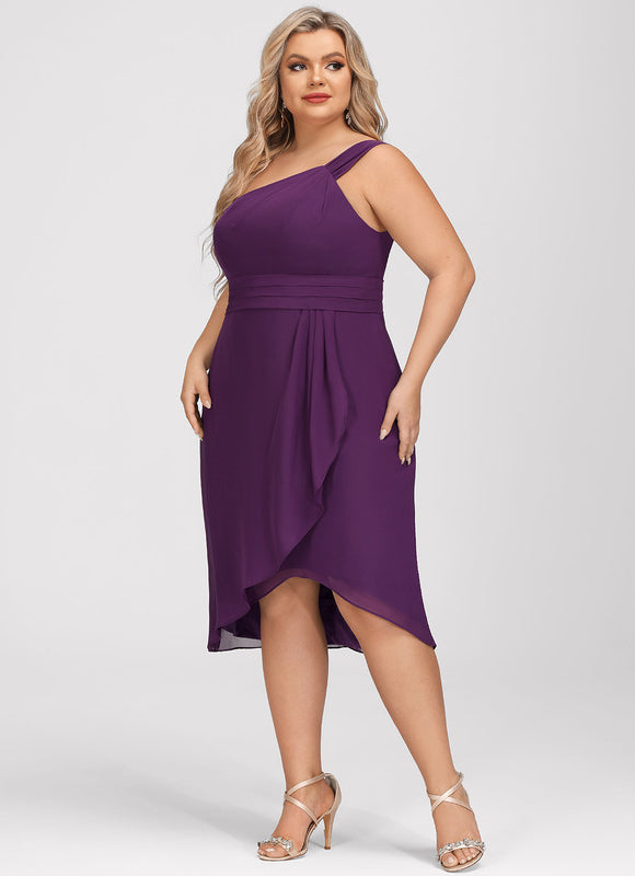 Robe Chic Violet Élégance Moderne - gallery 8