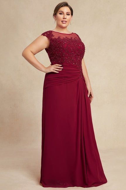 Robe Chic Élégance Rubis - gallery 8