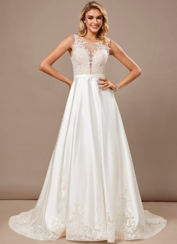 Robe Chic Satinée Fleurie - gallery 4