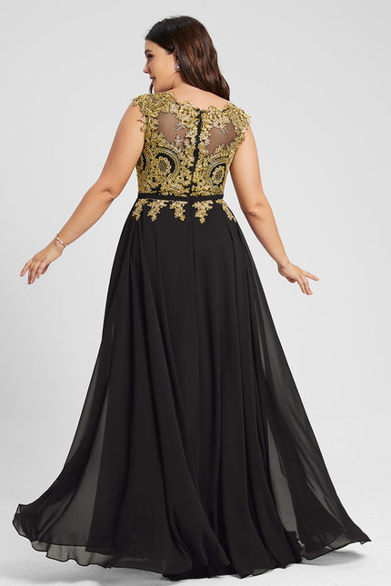 Robe Chic Longue Marine Élégante - gallery 6
