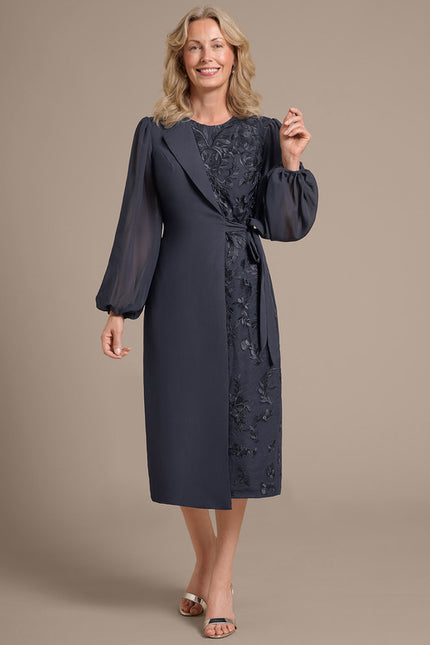 Robe Chic Élégante Brodée - gallery 2