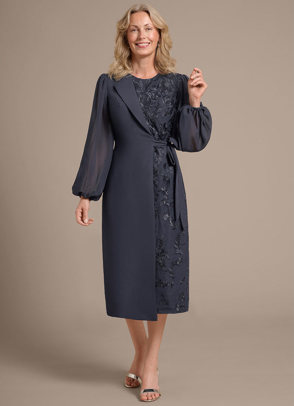 Robe Chic Élégante Brodée - gallery 2