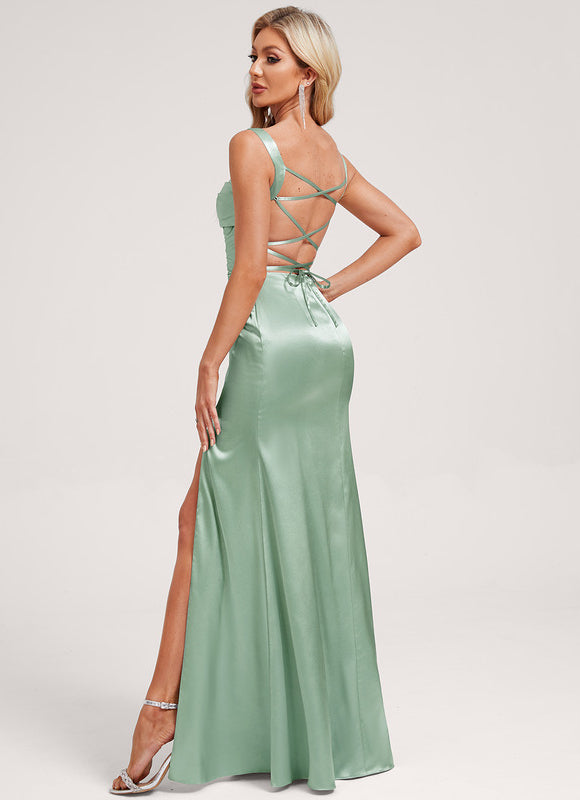 Robe Longue Droite Chic - gallery 5