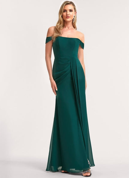 Robe Chic Mousseline Émeraude