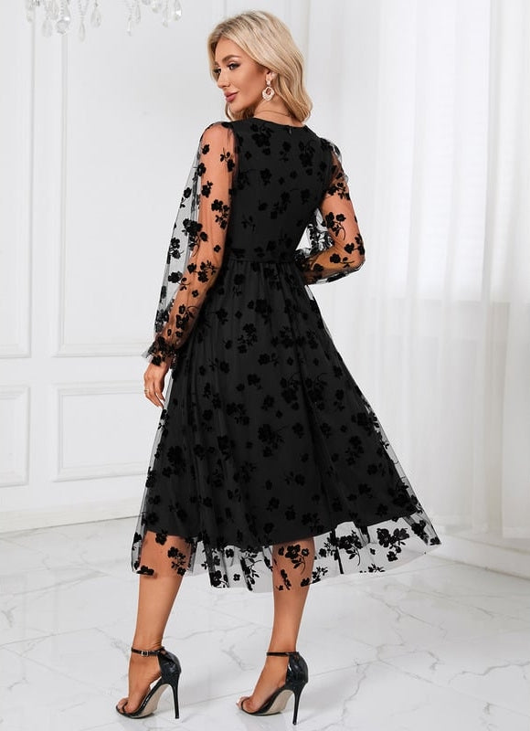 Robe Chic Nuit Étoilée Envoûtante - gallery 3