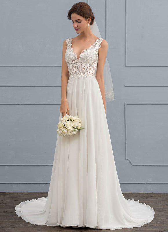 Robe Chic Vaporeuse Blanche - gallery 3