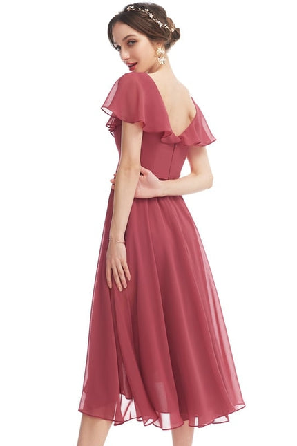 Robe Chic Fluide Bleu Nuit - gallery 2