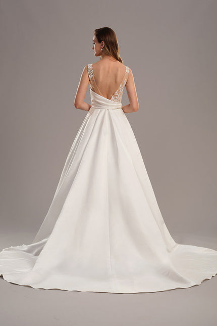 Robe Chic Satin Éclat Raffiné - gallery 4