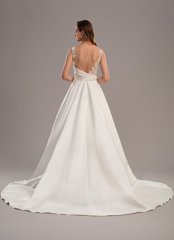 Robe Chic Satin Éclat Raffiné - gallery 4