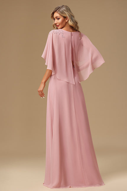 Robe Chic Élégance Rosée - gallery 3