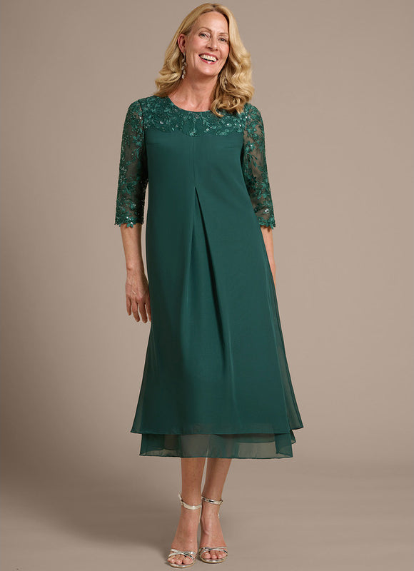 Robe Chic Chic Émeraude - gallery 2